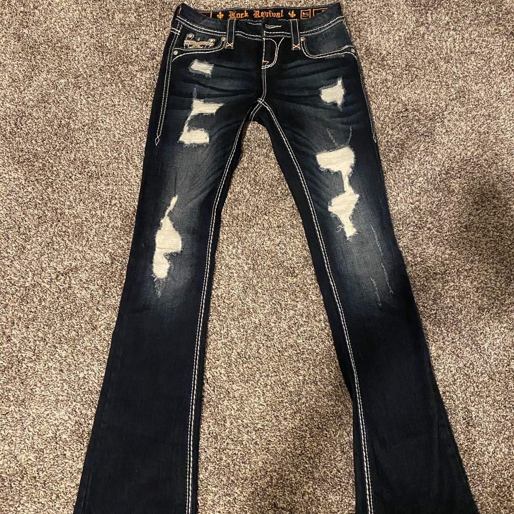 Women’s rock revival jeans